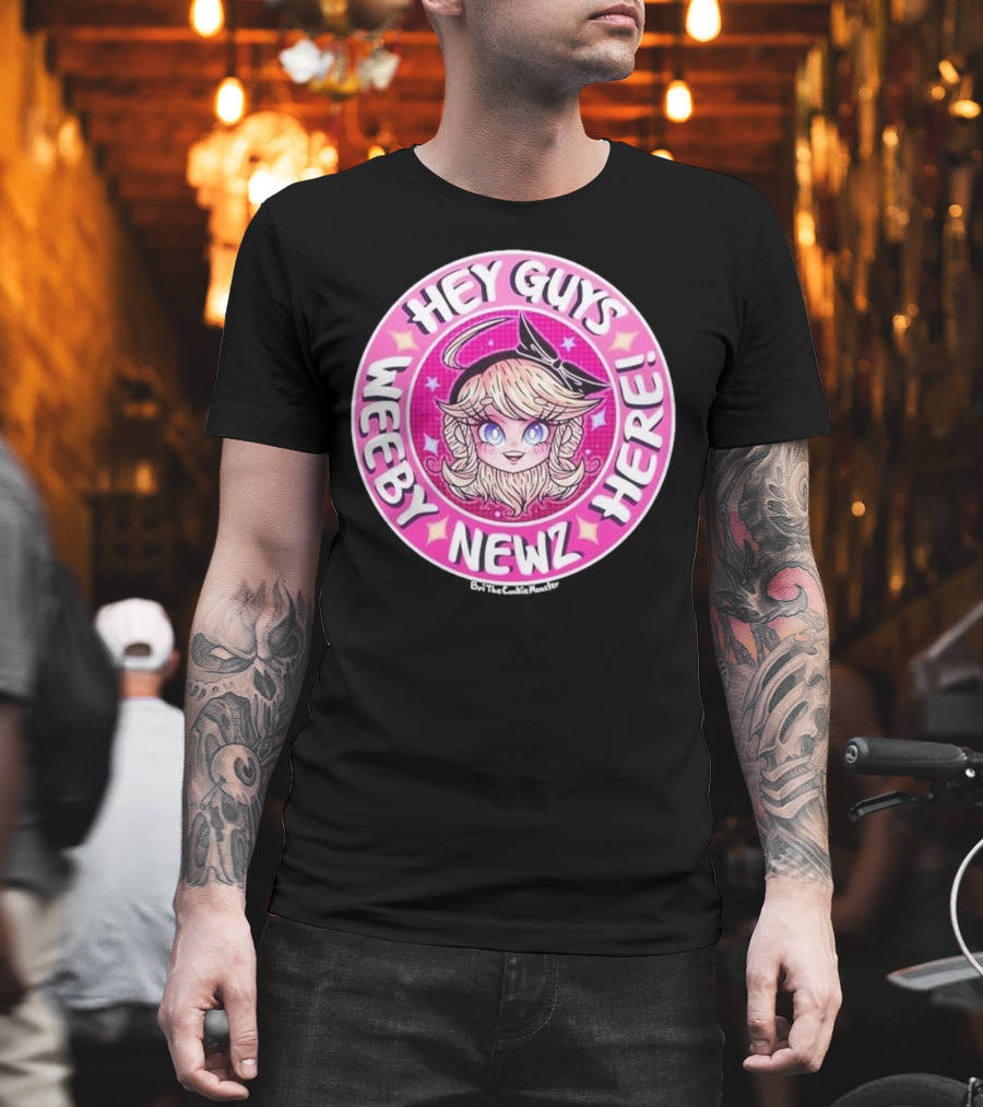 Hey Guys Weeby Newz Chibi Weeby Here T-Shirt
