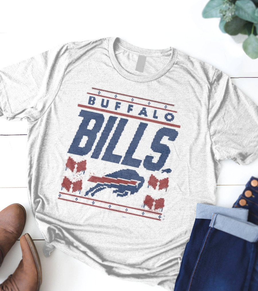 Buffalo Bills Holiday Ugly Christmas T-Shirt
