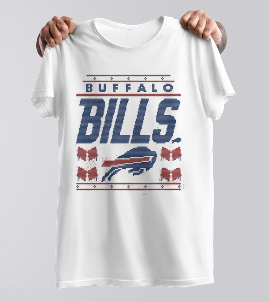 Buffalo Bills Holiday Ugly Christmas T-Shirt