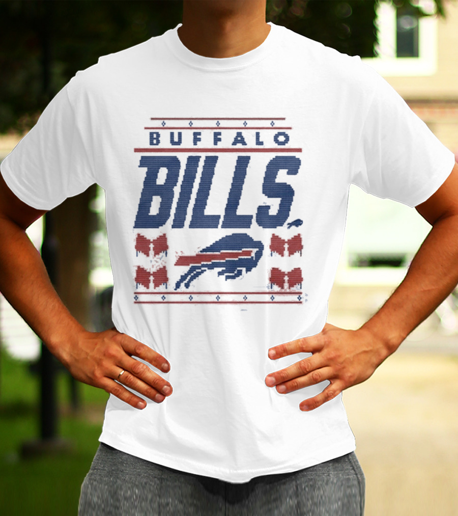 Buffalo Bills Holiday Ugly Christmas T-Shirt