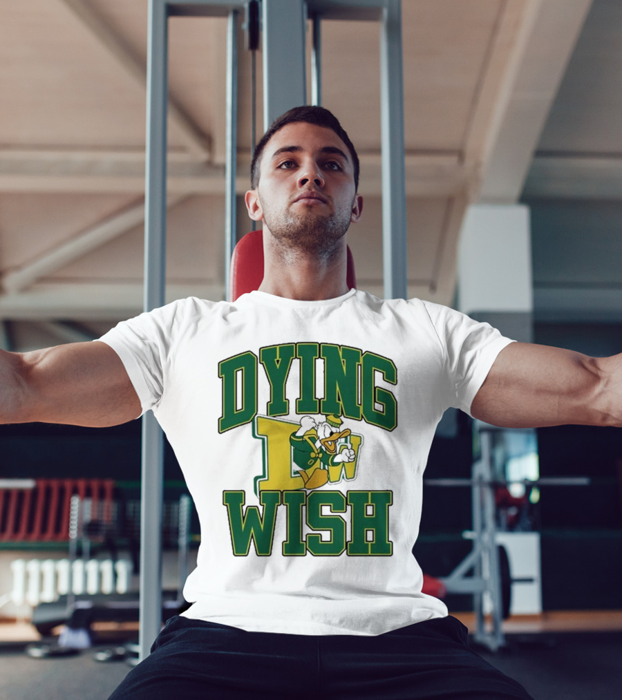 Dying Wish Donald Duck Sports Style T-Shirt