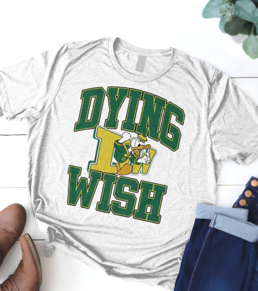 Dying Wish Donald Duck Sports Style T-Shirt