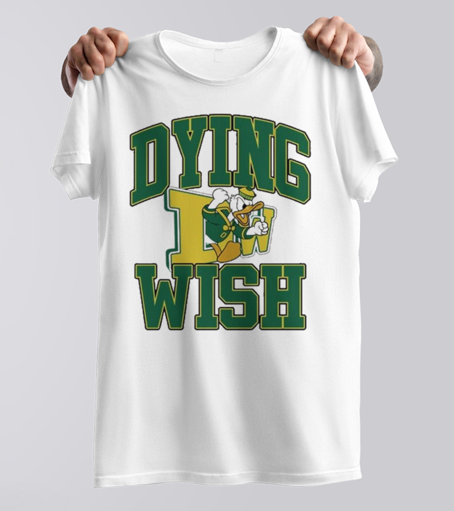 Dying Wish Donald Duck Sports Style T-Shirt
