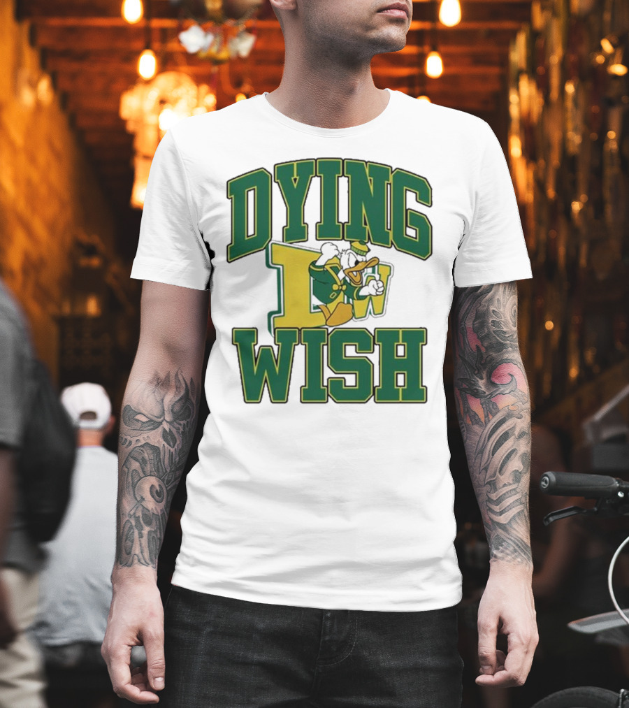 Dying Wish Donald Duck Sports Style T-Shirt