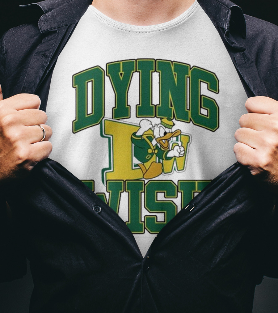 Dying Wish Donald Duck Sports Style T-Shirt
