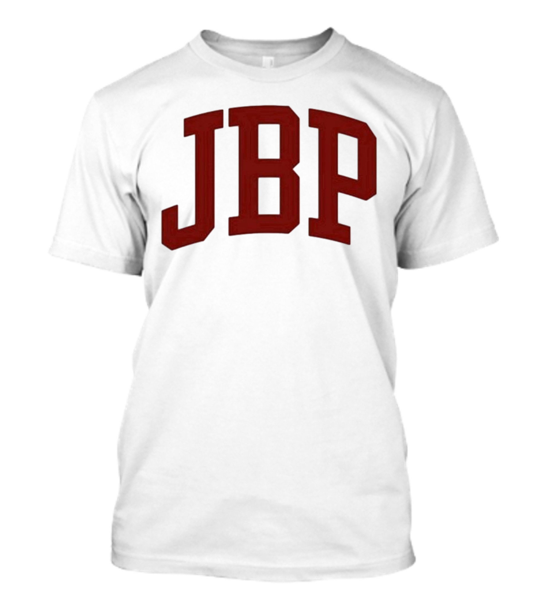JBP Cream Bold Red Letters T-Shirt