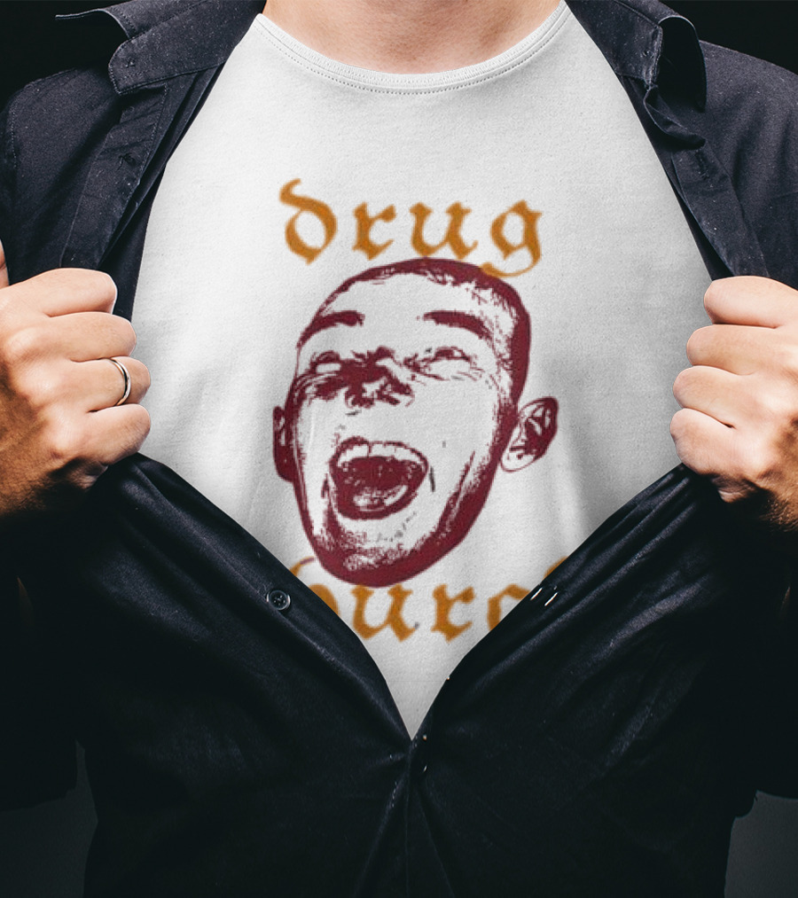 Drug Church Face Graphic T-Shirt