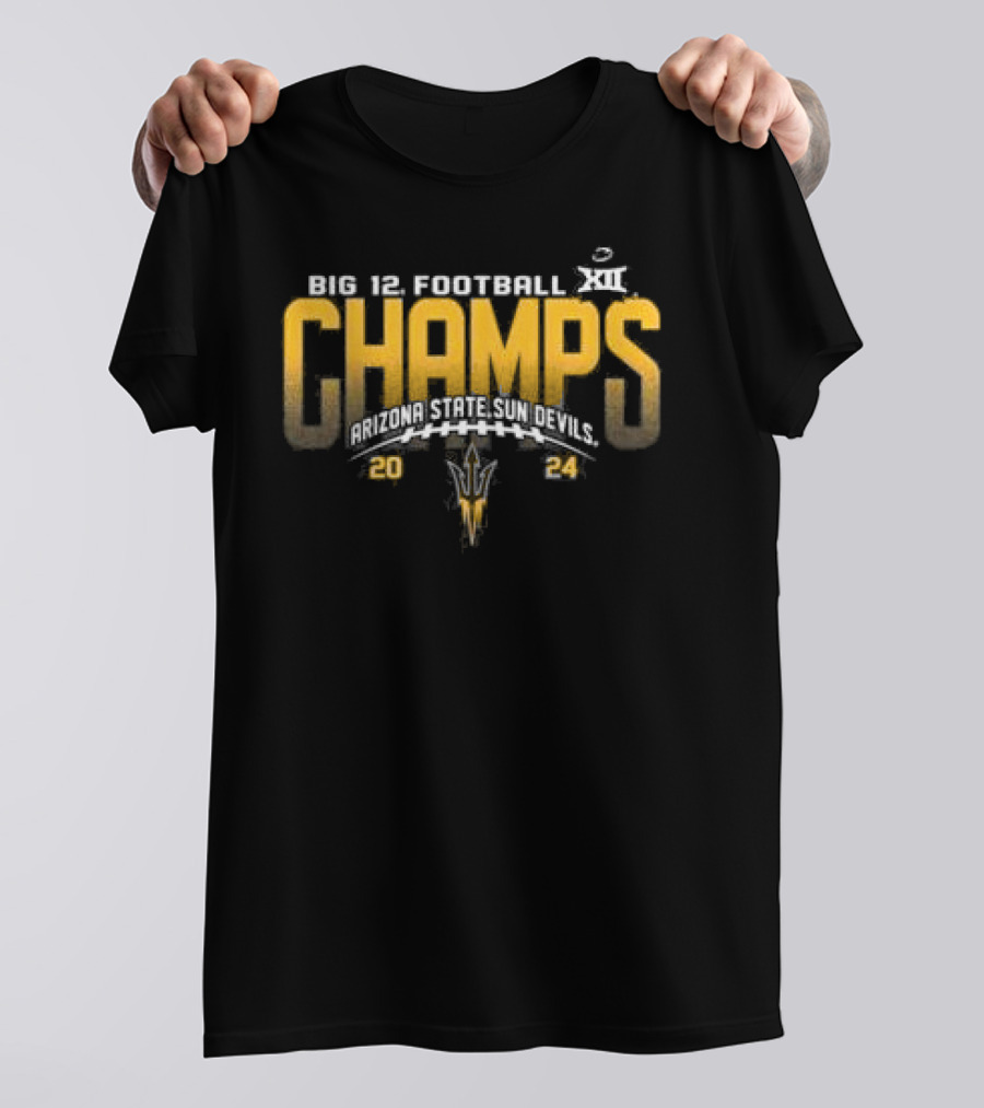 Big 12 Football Champs Arizona State Sun Devils T-Shirt