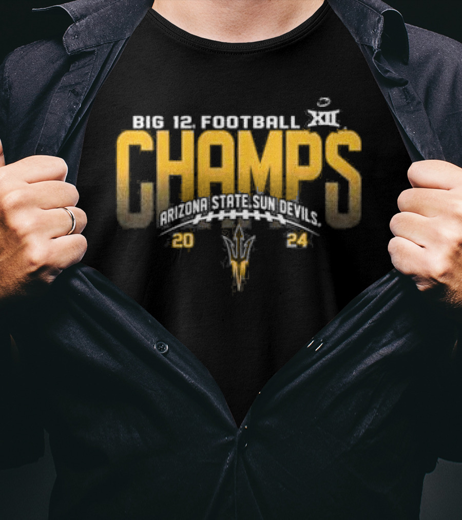 Big 12 Football Champs Arizona State Sun Devils T-Shirt