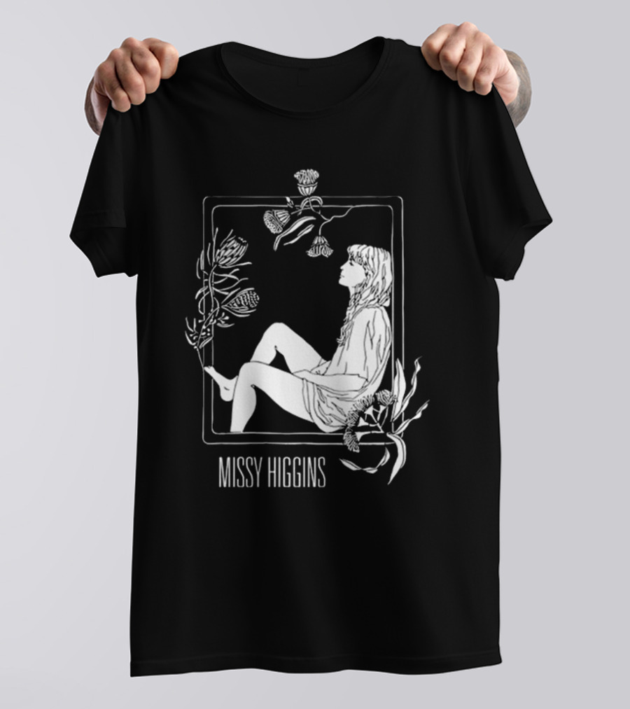 Missy Higgins Encore Melbourne Botanical Frame T-Shirt