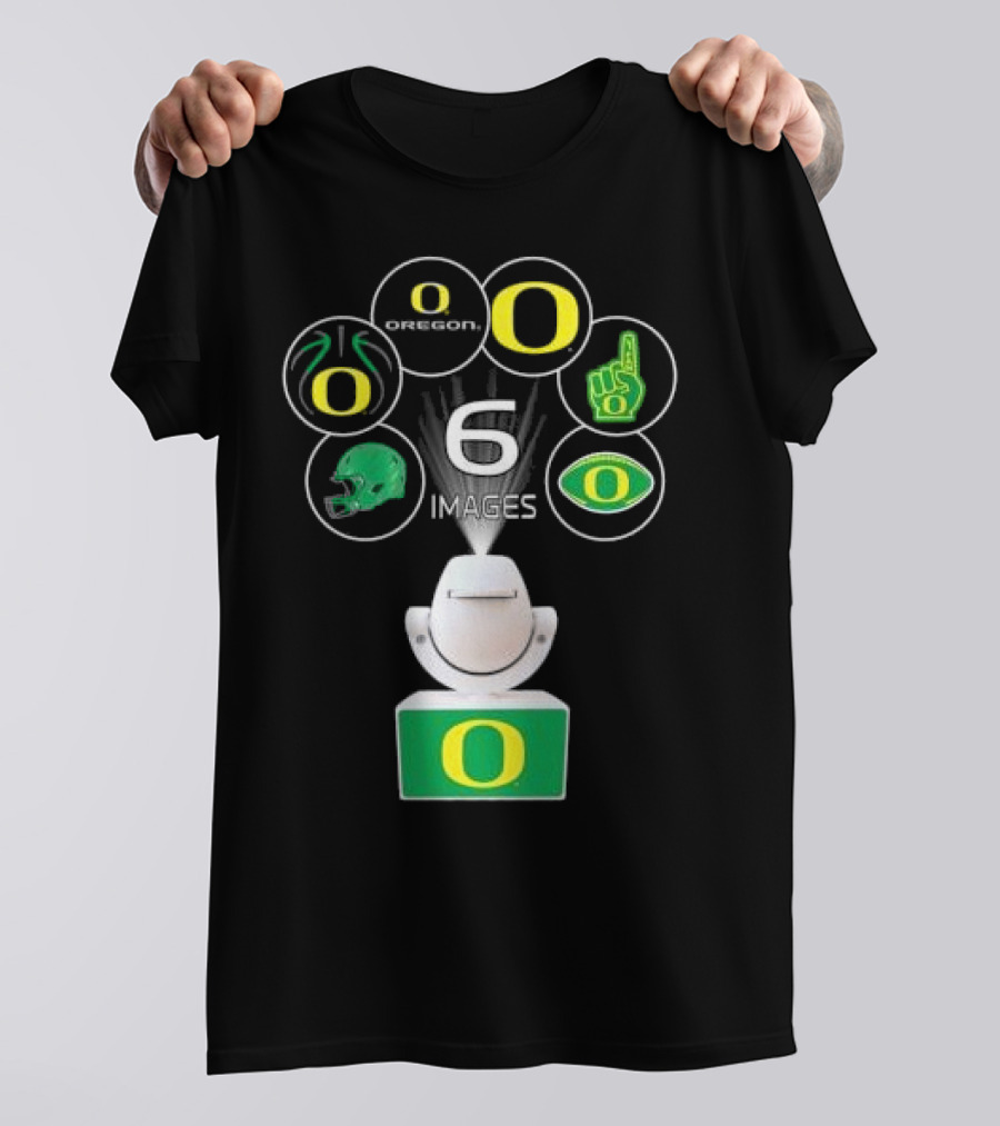 Oregon Ducks LED Mini Spotlight Projector Night Light With 6 Interchangeable T-Shirt
