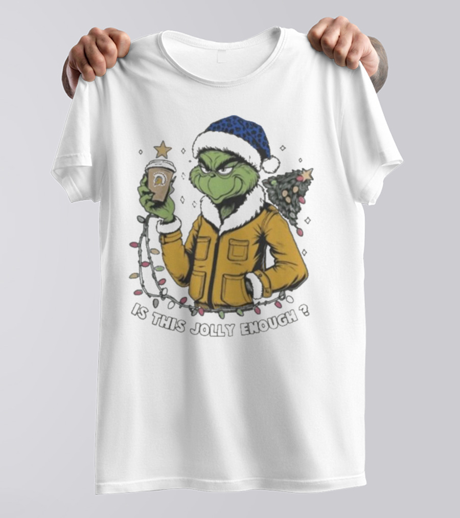 San José State Spartans Grinch Christmas Is This Jolly Enough? T-Shirt