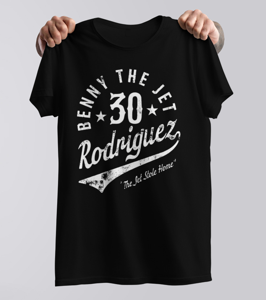 Benny The Jet Rodriguez 30 The Jet Stole Home T-Shirt