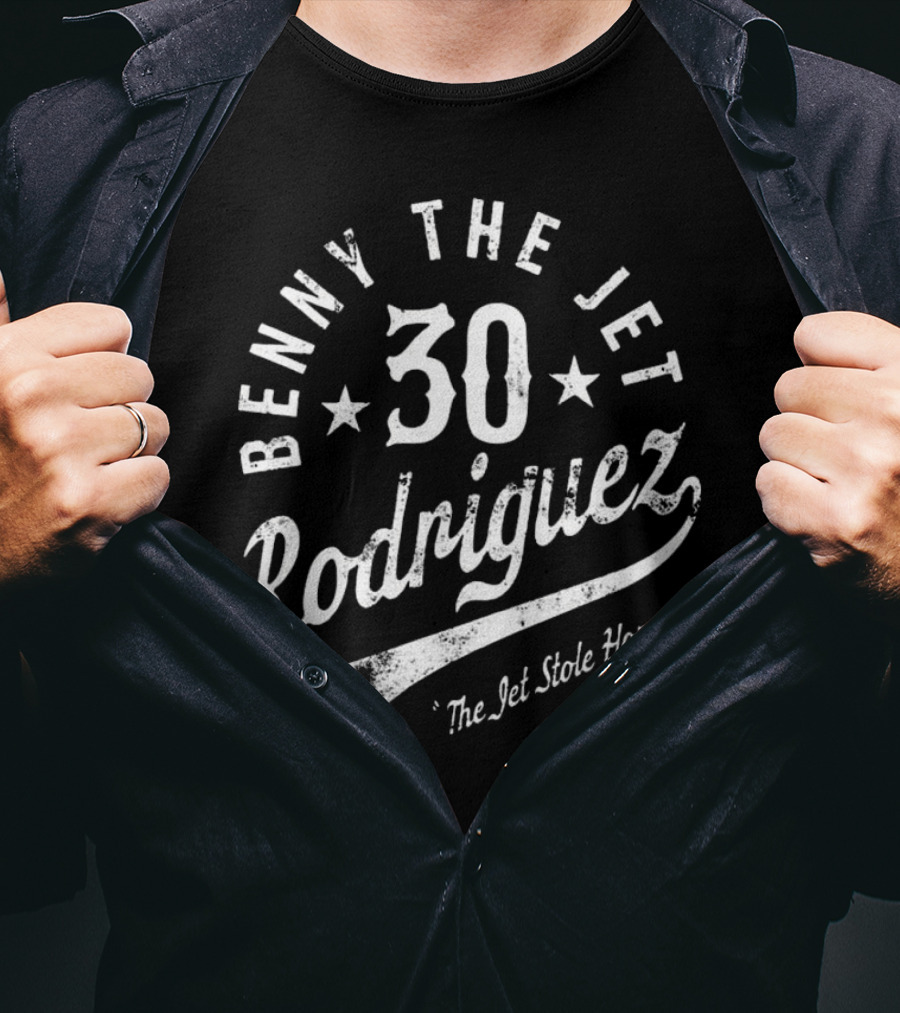 Benny The Jet Rodriguez 30 The Jet Stole Home T-Shirt
