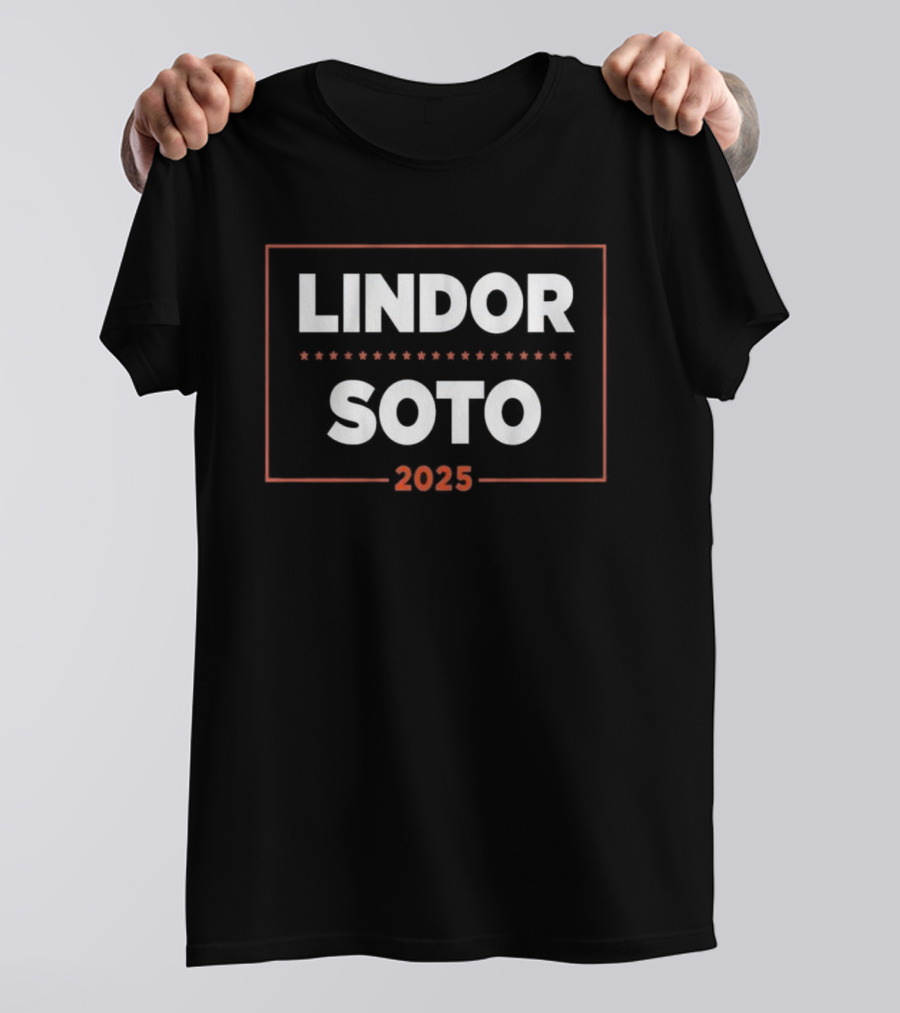 Lindor Soto 2025 New York Baseball Stars T-Shirt