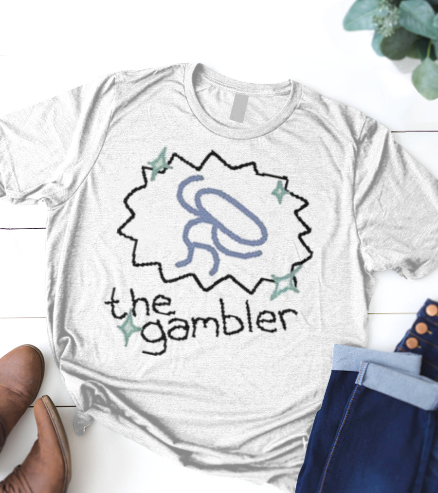 The Gambler Sparkle Figure With Stars T-Shirt