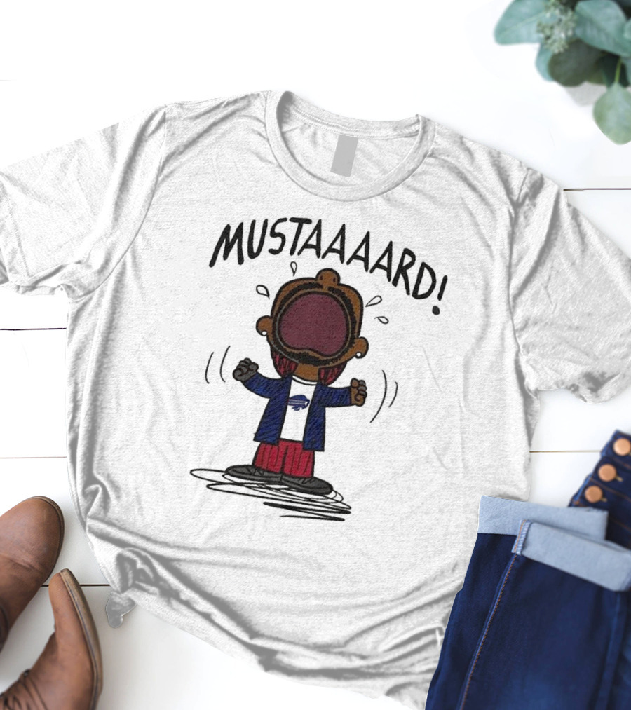 Buffalo Bills Football Mustard T-Shirt