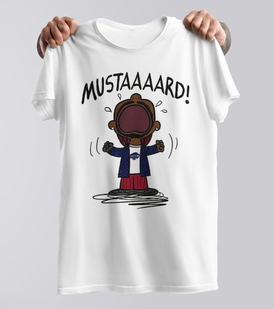Buffalo Bills Football Mustard T-Shirt