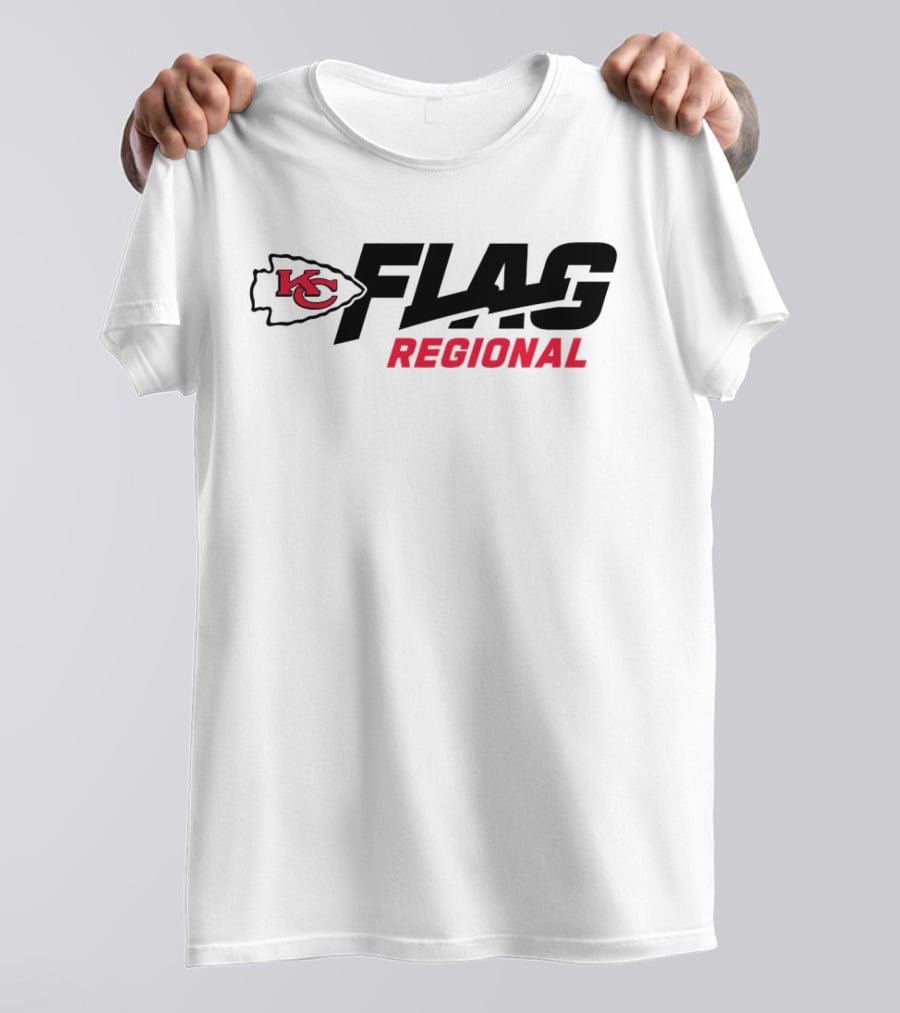 Kansas City Chiefs Flag Regional NFL 2025 Tournaments T-Shirt