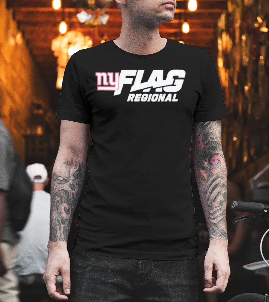 New York Giants My Flag Regional 2025 NFL Tournaments T-Shirt