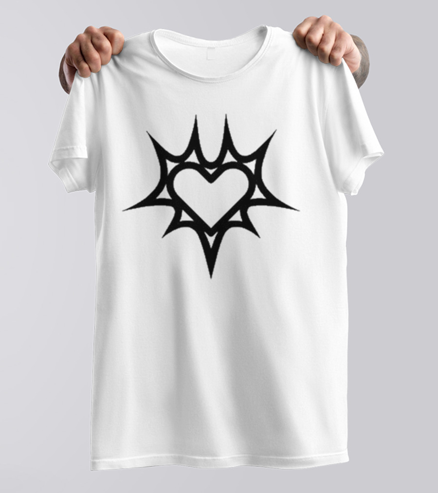 Squid Spawn Heart Tribal T-Shirt