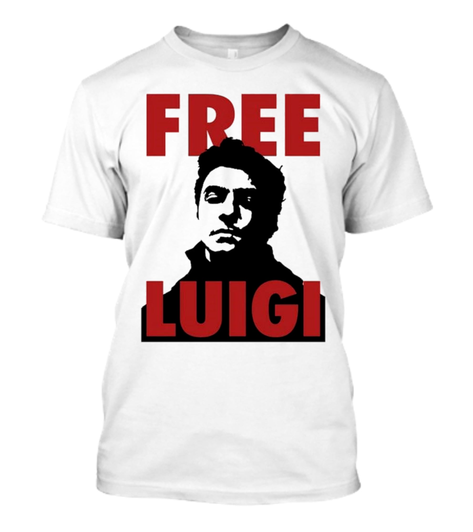 Free Luigi Mangione Bold Statement Iconic T-Shirt