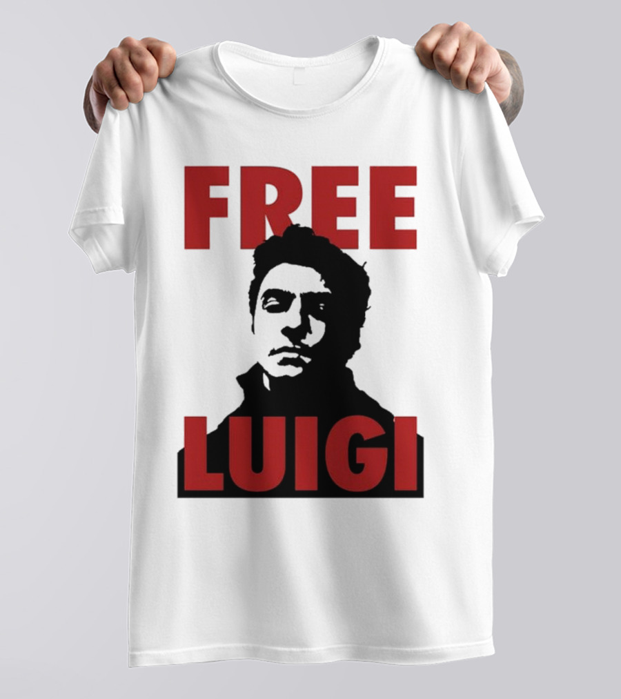 Free Luigi Mangione Bold Statement Iconic T-Shirt