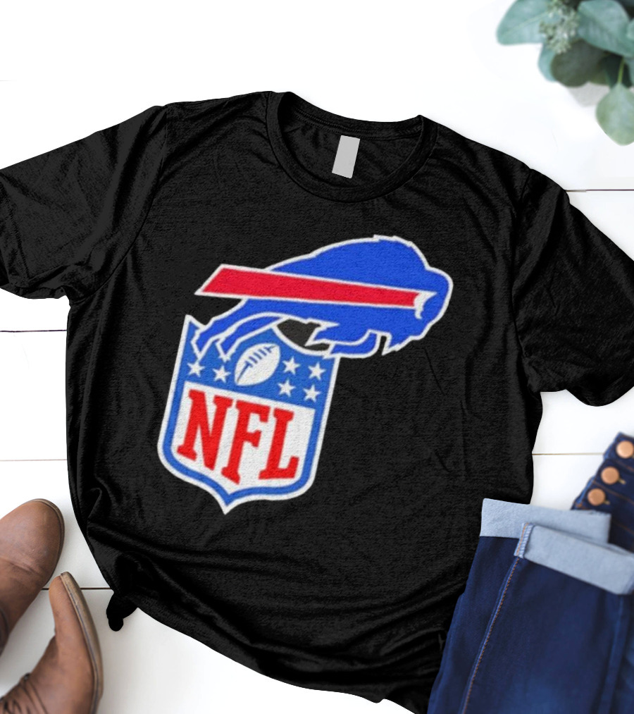 Buffalo Bills NFL Football Fusion Mark T-Shirt