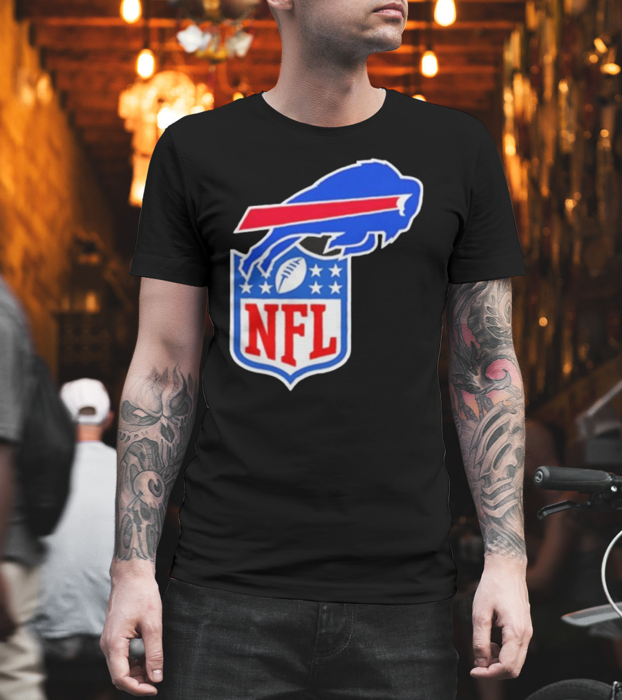 Buffalo Bills NFL Football Fusion Mark T-Shirt