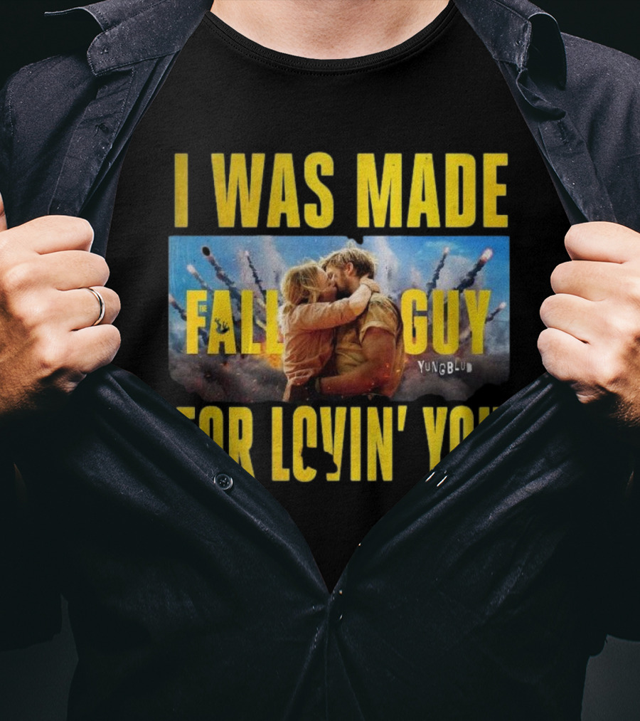 I Was Made Fall Guy For Lovin' You Yungblud Kiss T-Shirt