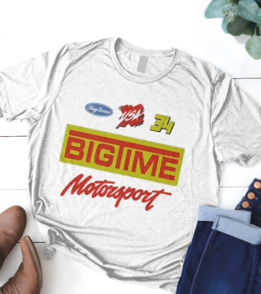 Big Time Motorsport USA 34 BigTime Logo T-Shirt