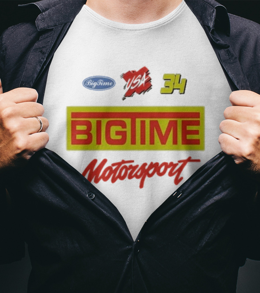 Big Time Motorsport USA 34 BigTime Logo T-Shirt