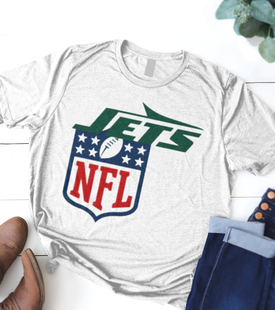 New York Jets NFL Football Emblem T-Shirt