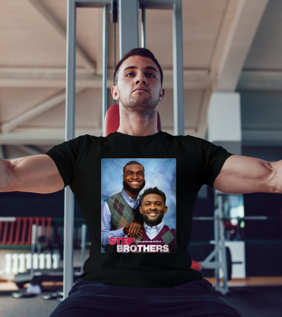 Danielle Hunter And Will Anderson Jr. Step Brothers They Grow Up So Fast T-Shirt