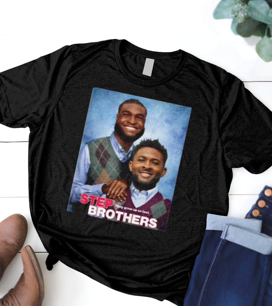 Danielle Hunter And Will Anderson Jr. Step Brothers They Grow Up So Fast T-Shirt