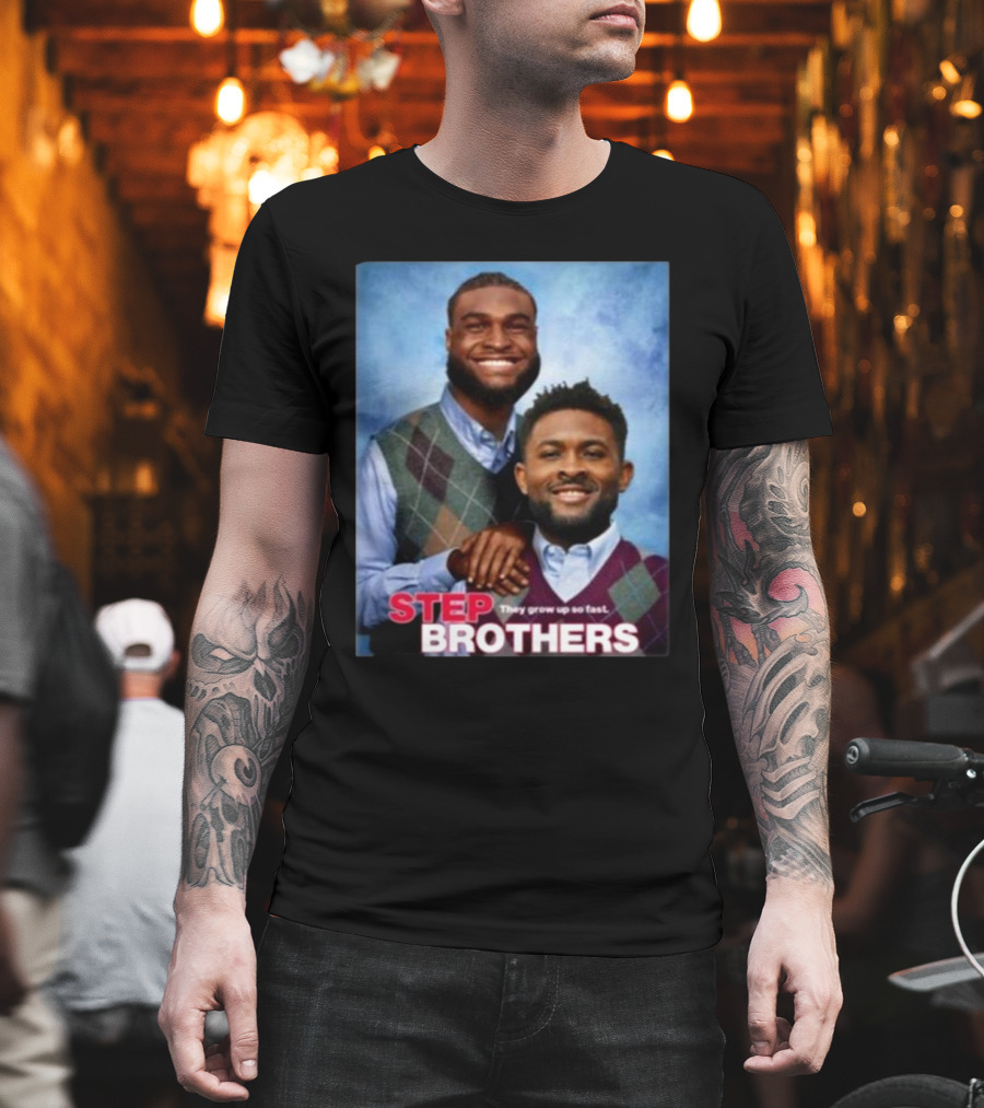 Danielle Hunter And Will Anderson Jr. Step Brothers They Grow Up So Fast T-Shirt