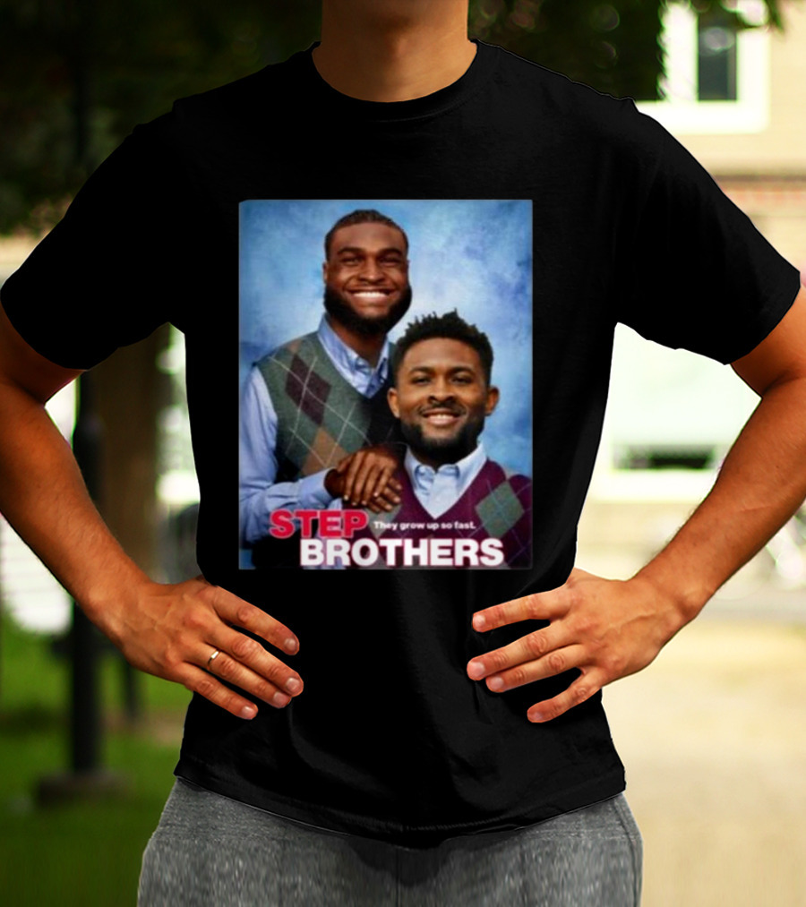 Danielle Hunter And Will Anderson Jr. Step Brothers They Grow Up So Fast T-Shirt