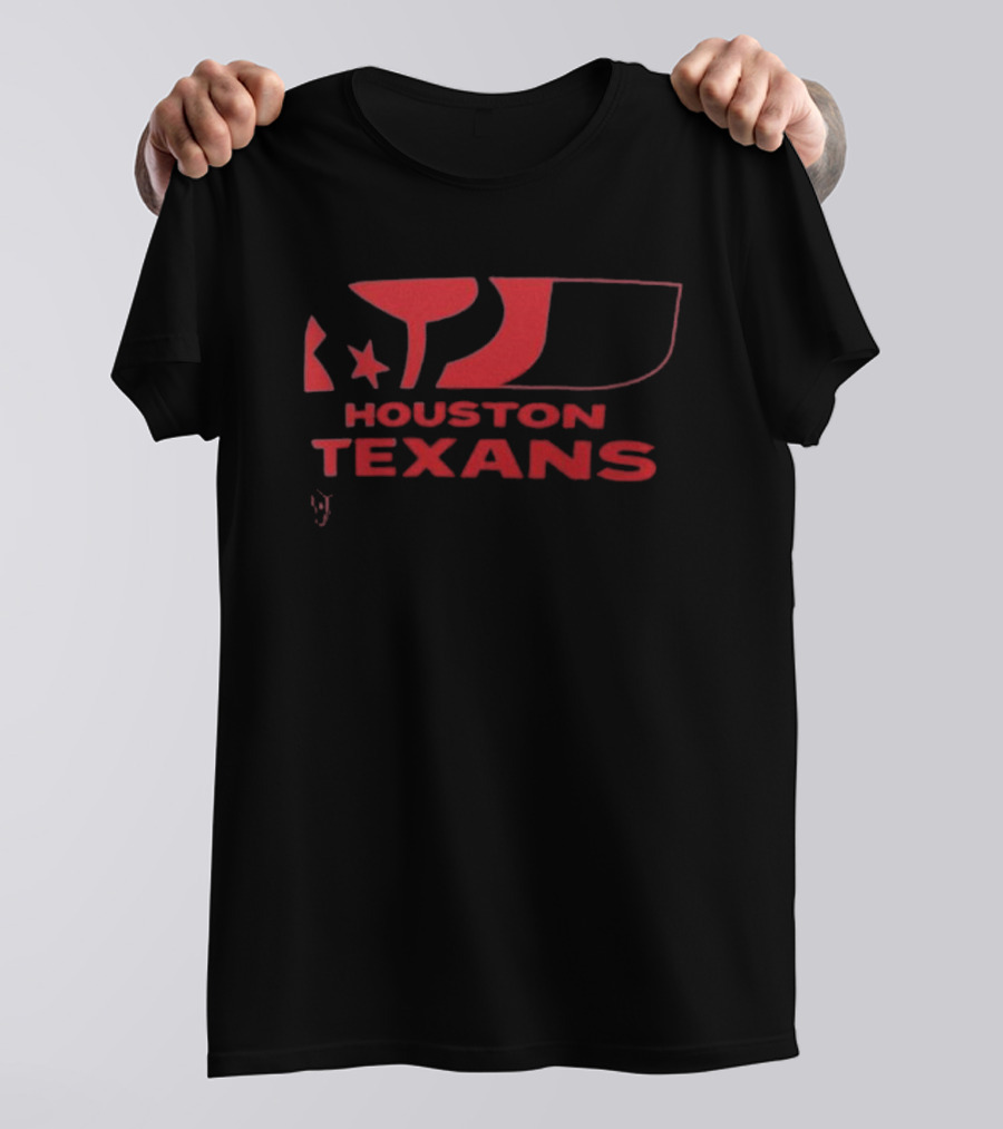 Houston Texans NFL Red Logo Fan Essential T-Shirt