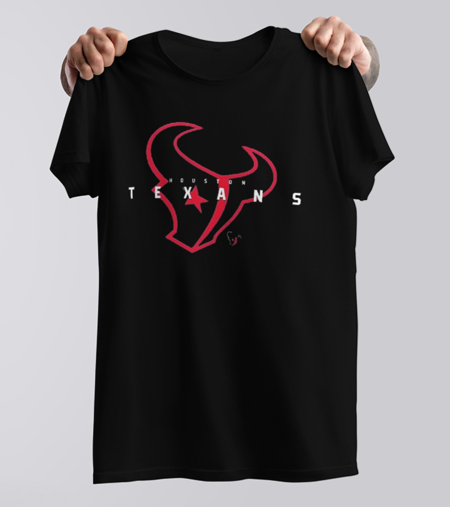 Houston Texans Coordinate Bulls Head T-Shirt