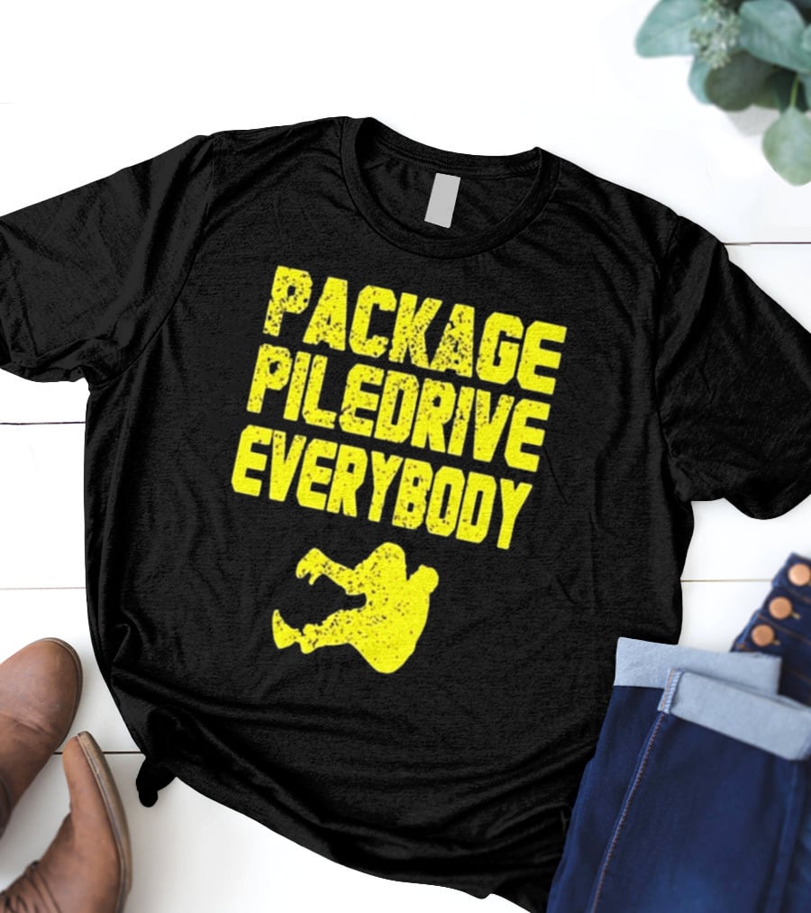 Package Piledrive Everybody Wrestling Move T-Shirt
