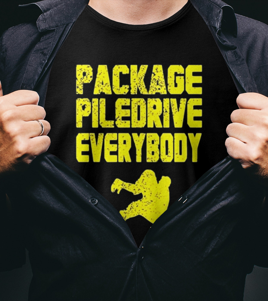 Package Piledrive Everybody Wrestling Move T-Shirt