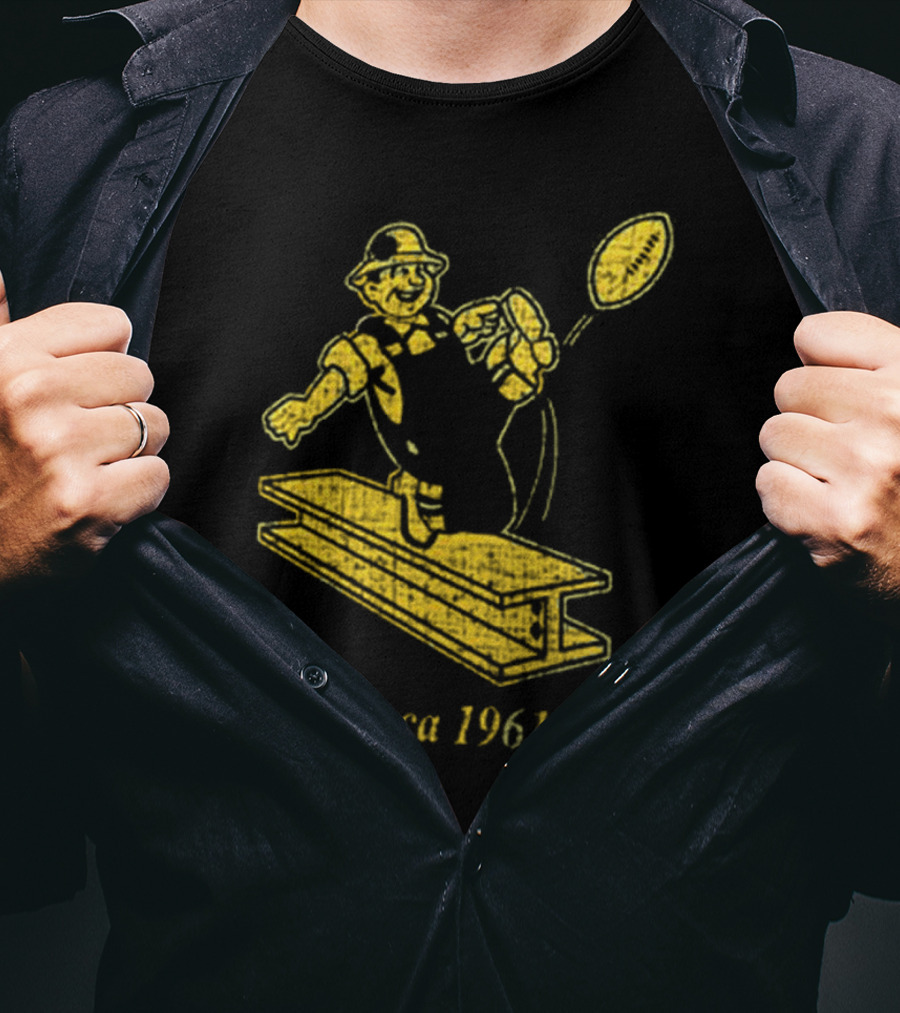 Pittsburgh Steelers Circa 1961 Ironworker T-Shirt