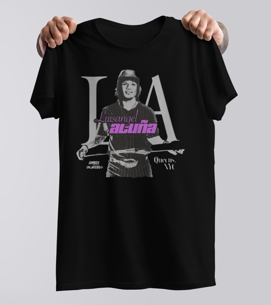 Luisangel Acuna LA Baseball Jomboy Players Queens NYC T-Shirt