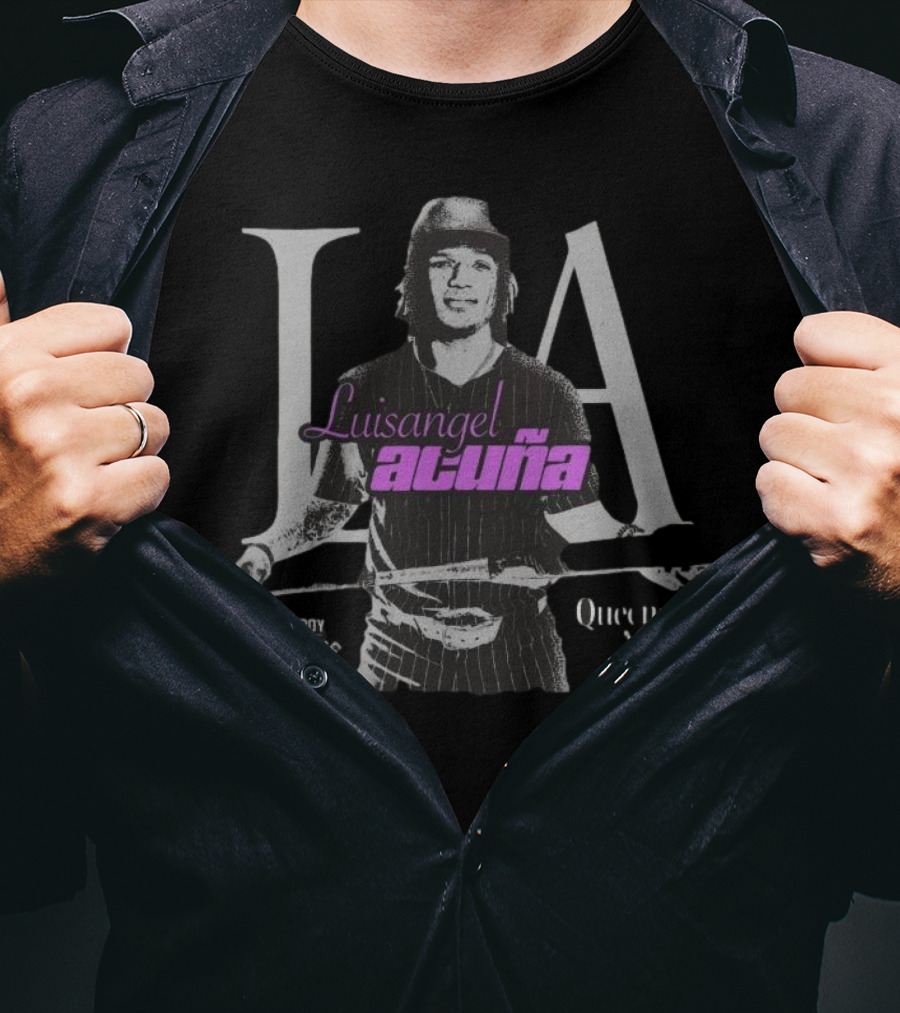 Luisangel Acuna LA Baseball Jomboy Players Queens NYC T-Shirt