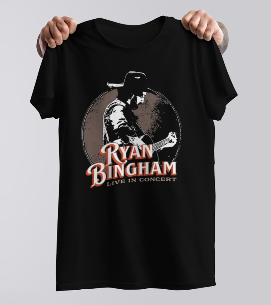 Ryan Bingham Cowboy Silhouette Live In Concert T-Shirt
