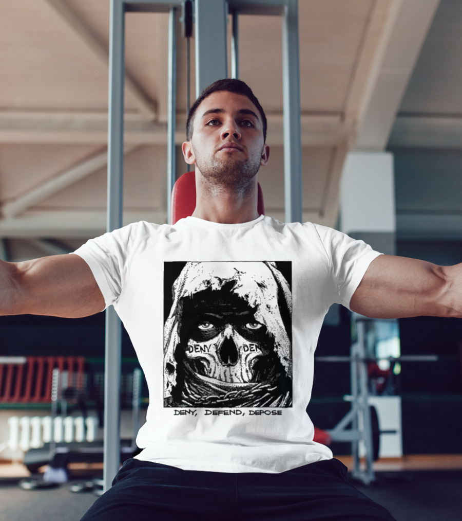 Deny Defend Depose Skull T-Shirt