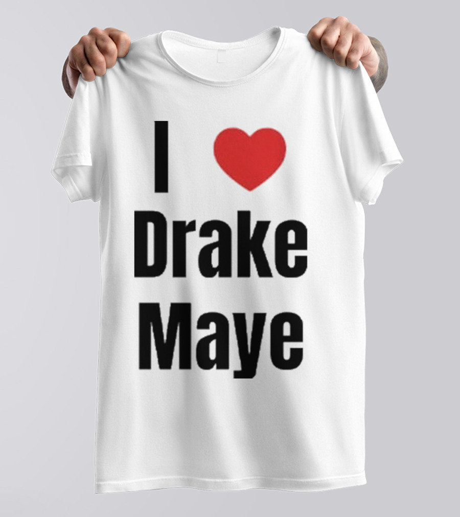I Heart Drake Maye Fan Love T-Shirt