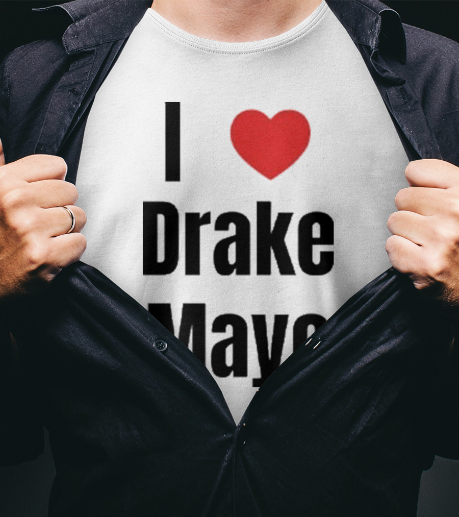 I Heart Drake Maye Fan Love T-Shirt