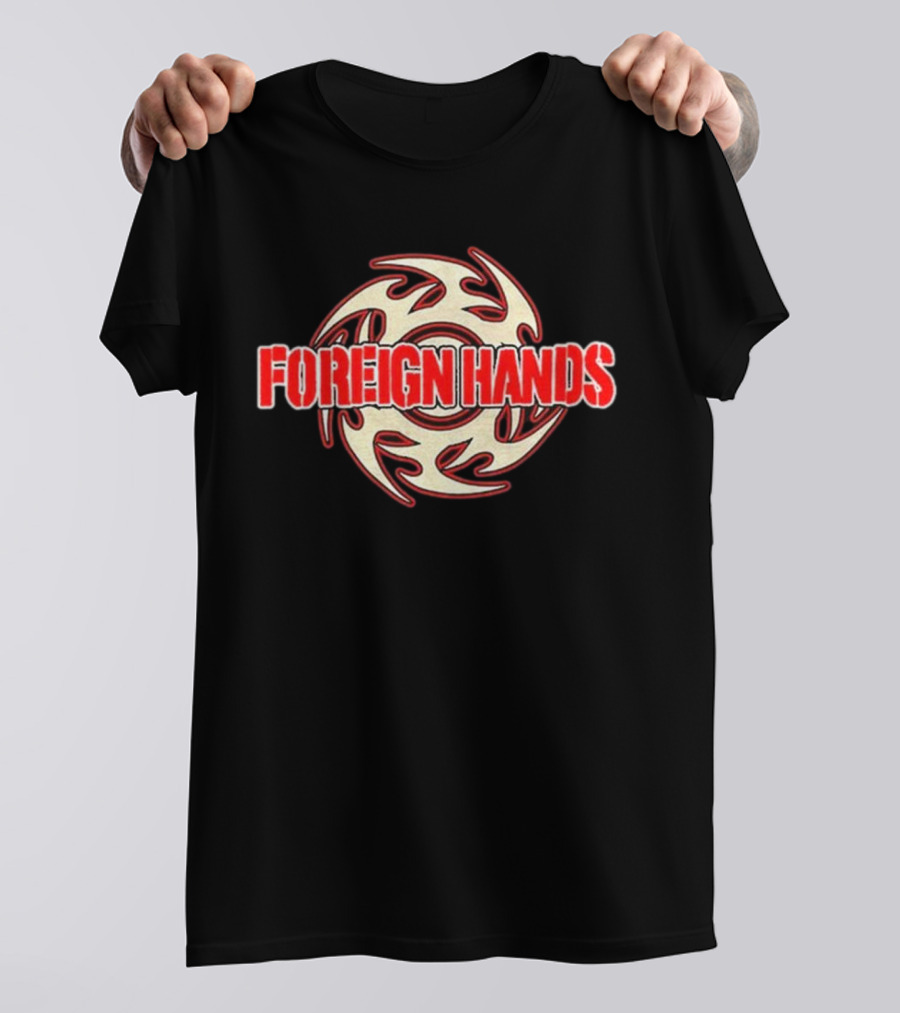 Foreign Hands Tribal Throwing Star T-Shirt