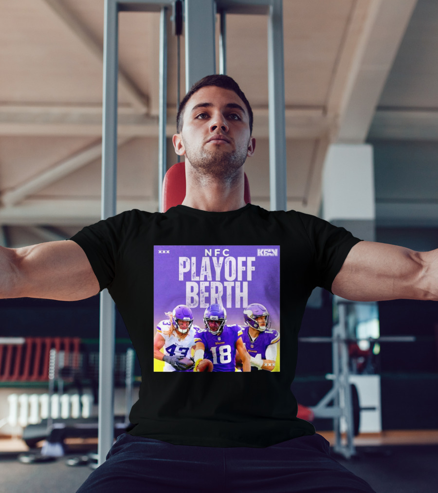 NFC Playoff Berth Minnesota Vikings KFAN T-Shirt